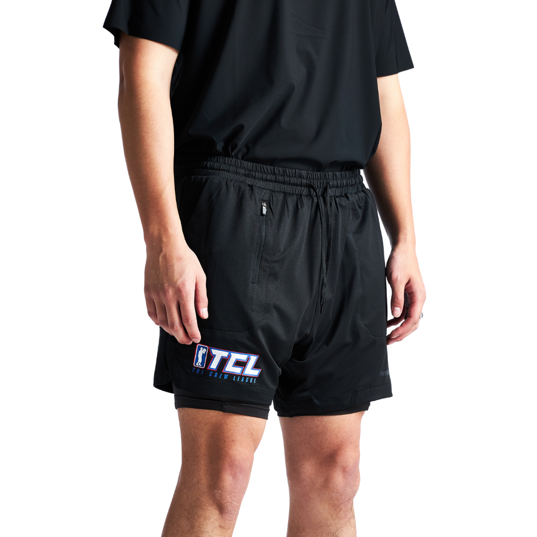 TCL X NYSUS Black Shorts [PRE-ORDER]