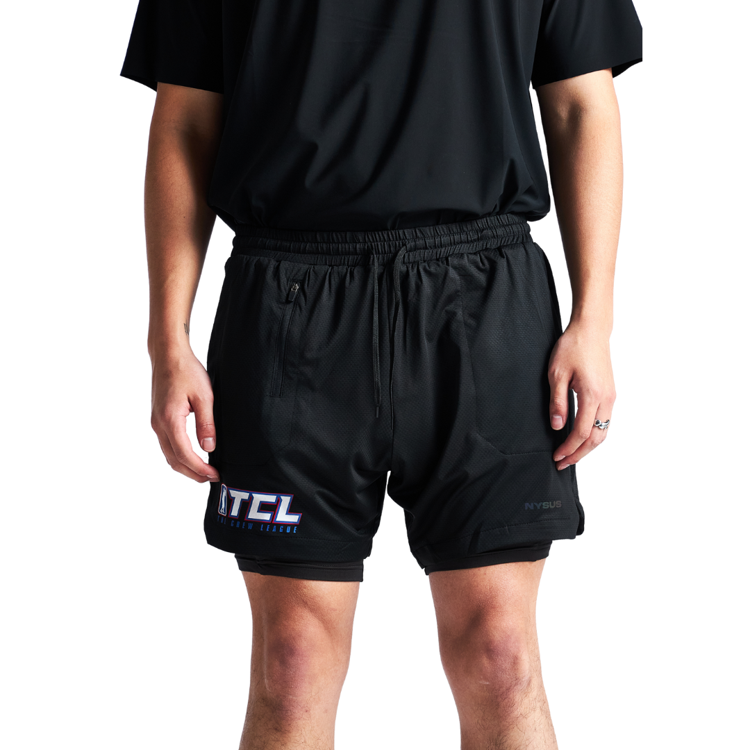 TCL X NYSUS Black Shorts [PRE-ORDER]