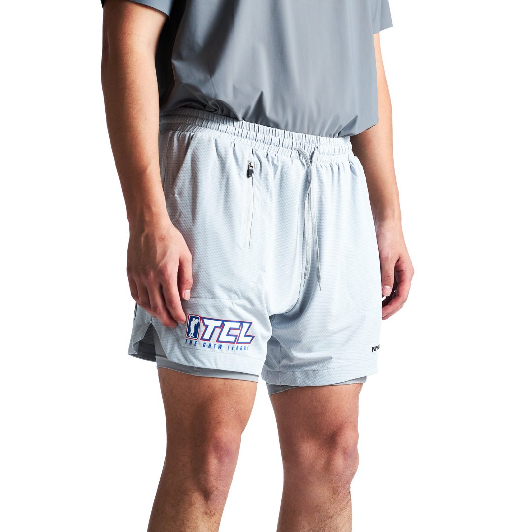 TCL X NYSUS Light Grey Shorts [PRE-ORDER]