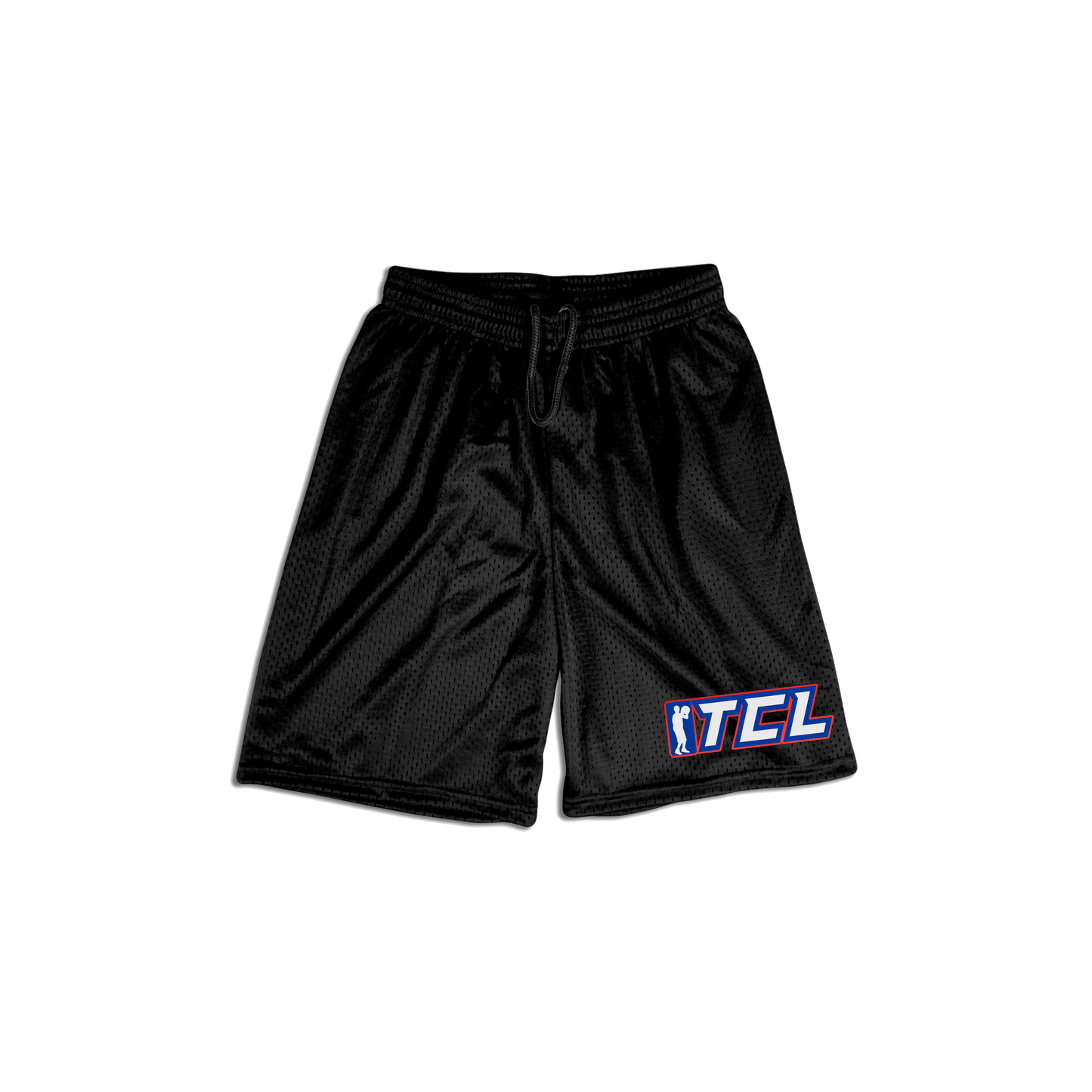 TCL Black Basketball Shorts