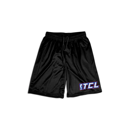 TCL Black Basketball Shorts