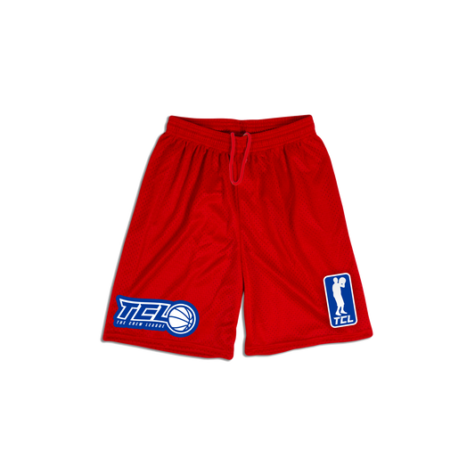 TCL Red Basketball Shorts